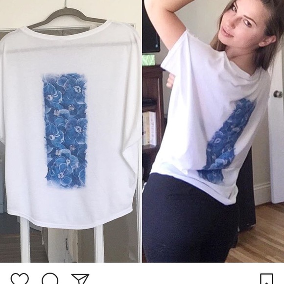 NEW Organic Cotton White Tee 💕💕 - Picture 5 of 5